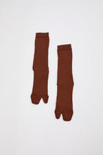 Drogheria Crivellini Cjalce Viscose Tabi Socks in Camel