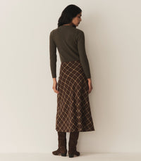 ELOWEN SKIRT -- CORNWALL PLAID