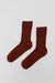 Exquisite J Short Cotton Viscose Socks in Brown