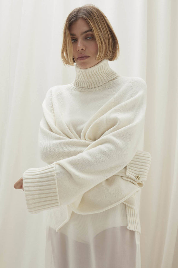 GIA CASHMERE TURTLENECK SWEATER