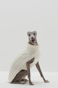 CABLE DOG SWEATER