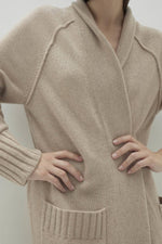 TILYN LONGLINE CASHMERE CARDIGAN