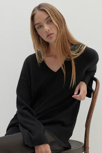 VIOLA V-NECK CASHMERE SWEATER