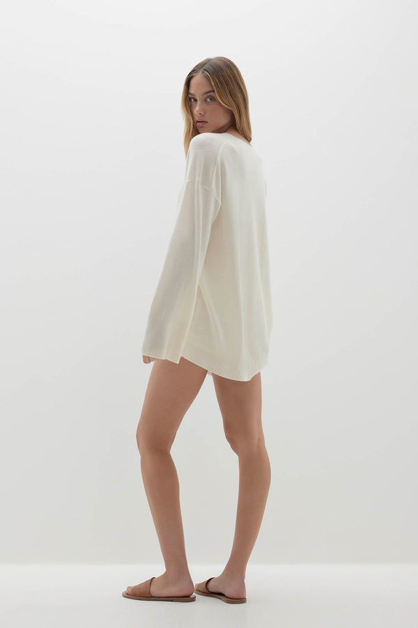 VIOLA V-NECK CASHMERE SWEATER