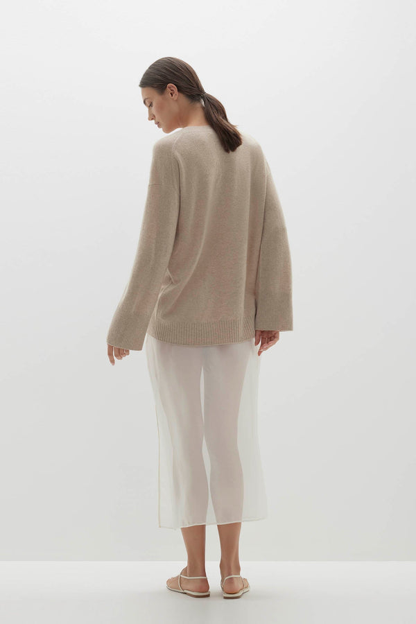 VIOLA V-NECK CASHMERE SWEATER