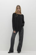 SIMONE CASHMERE BOATNECK SWEATER