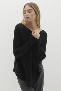 SIMONE CASHMERE BOATNECK SWEATER