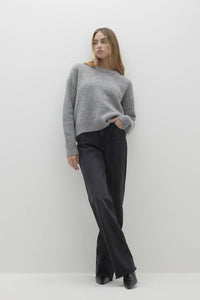 GISELLE SILK CASHMERE CREWNECK SWEATER