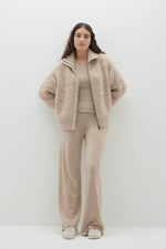 NADINE TEDDY CASHMERE BLEND JACKET