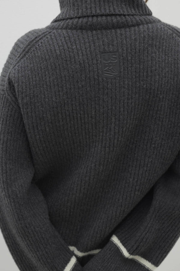 KAROL CASHMERE TURTLENECK SWEATER