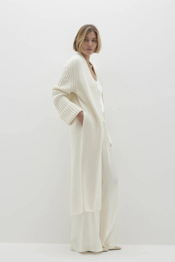 LILYAN LONGLINE CASHMERE CARDIGAN