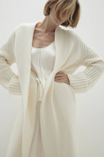 LILYAN LONGLINE CASHMERE CARDIGAN