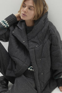 PATTI CASHMERE PUFFER JACKET