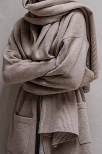 MIKA SHAWL CASHMERE CARDIGAN