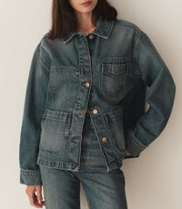 GAELLE JACKET -- ALBI WASH