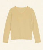 GARANCE CASHMERE SWEATER -- LEMON CHIFFON