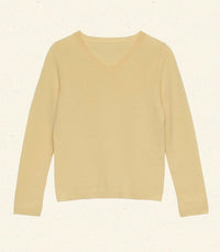 GARANCE CASHMERE SWEATER -- LEMON CHIFFON