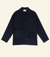 GERMAIN COAT -- NAVY