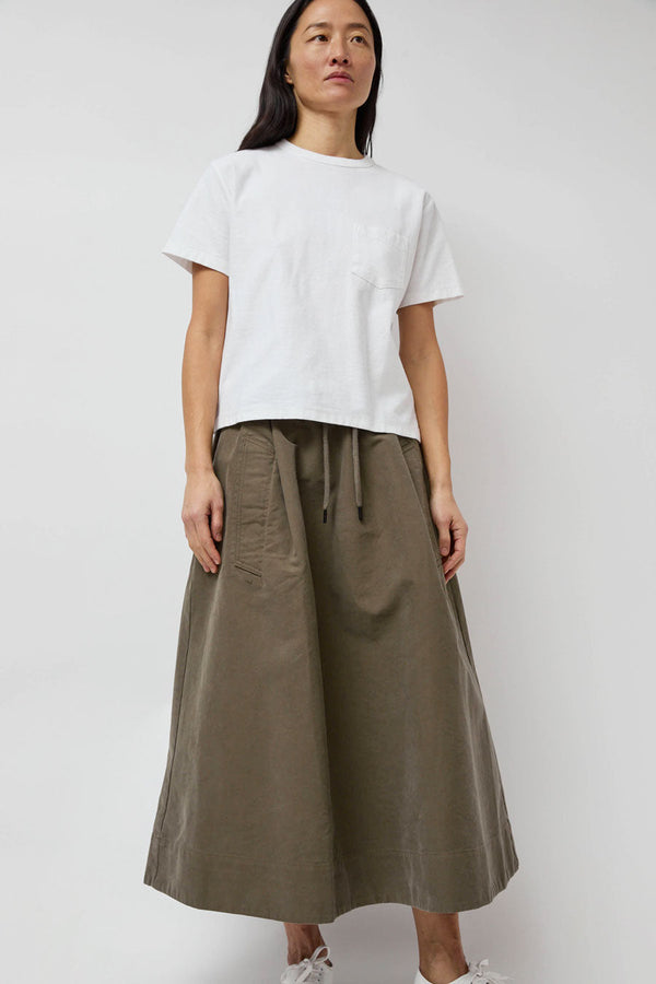 Girls of Dust Meadow Skirt in Dark Olive