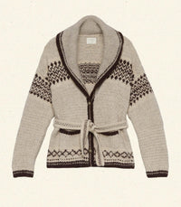 HALE CARDIGAN -- WHIDBEY JACQUARD