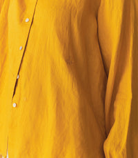 HAVA LINEN TOP -- SUNFLOWER