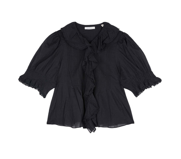 HENRI TOP -- BLACK