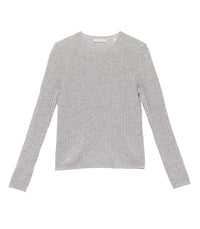 HYERES CASHMERE SWEATER -- RAINCLOUD