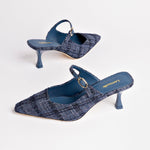 Ines Mule In Marlin Tweed