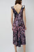 INSHADE V Neck Sequin Dress in Purple Landscape