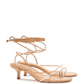 Sara Sandal In Tan Leather