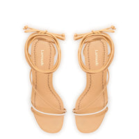 Sara Sandal In Tan Leather