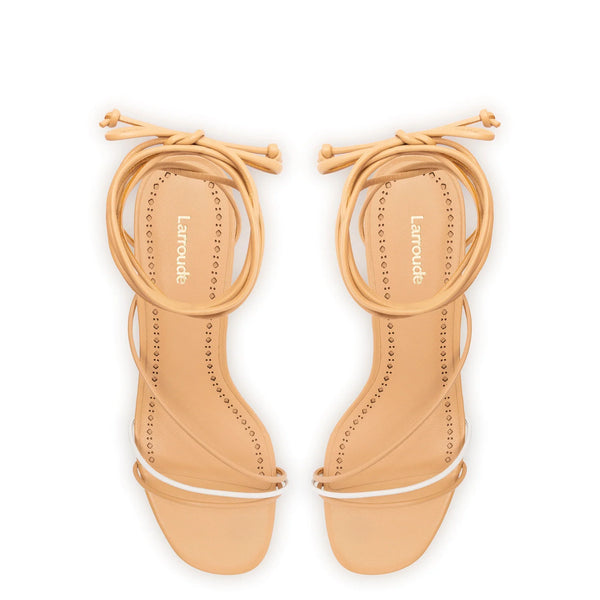 Sara Sandal In Tan Leather