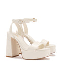 Dolly Sandal In Ivory Leather