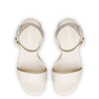 Dolly Sandal In Ivory Leather