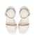 Dolly Sandal In Ivory Leather