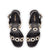 Milan Sandal In Black Leather