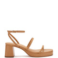 Gio Sandal In Tan Leather