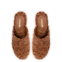 Miso Clog In Brown Shearling