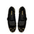 Blair Ballet Flat In Black Velvet and Gold Studs