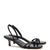 Mini Annie Sandal In Black Leather