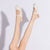 Blair Flat Mule In Ivory Patent Leather