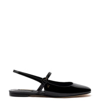 Georgina Ballet Flat In Black Patent Leather