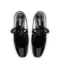 Georgina Ballet Flat In Black Patent Leather