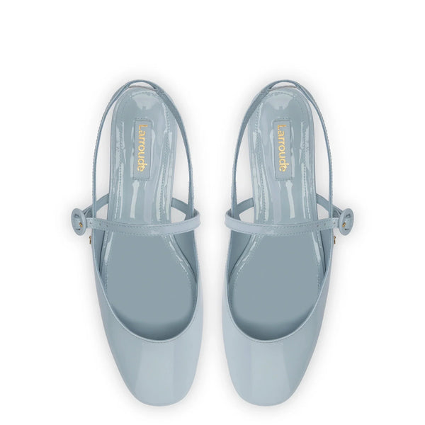 Georgina Ballet Flat In Maya Patent Leather