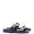 Madison Slide In Navy Leather