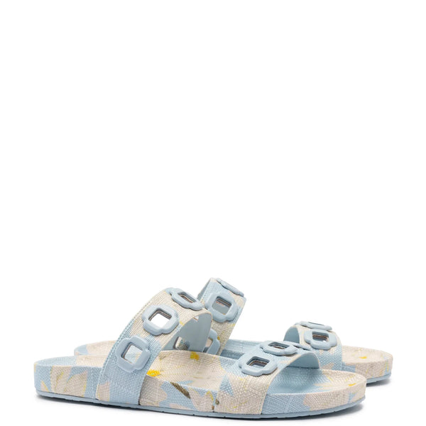 Milan Slide In Maya Printed Raffia