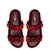 Milan Piccolo Slide In Wine Velvet