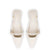 Ines Pump In Ivory Leather