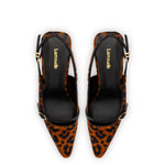 Ines Pump In Leopard Print Calf Hair