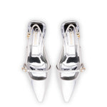 Ines Pump In Silver Specchio